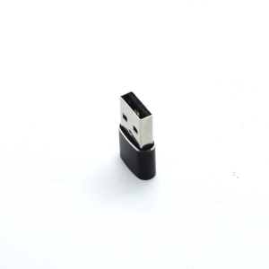 Adapter plug to connect USB-C cable to USB port