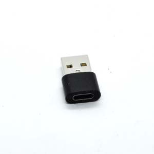 Adapter plug to connect USB-C cable to USB port